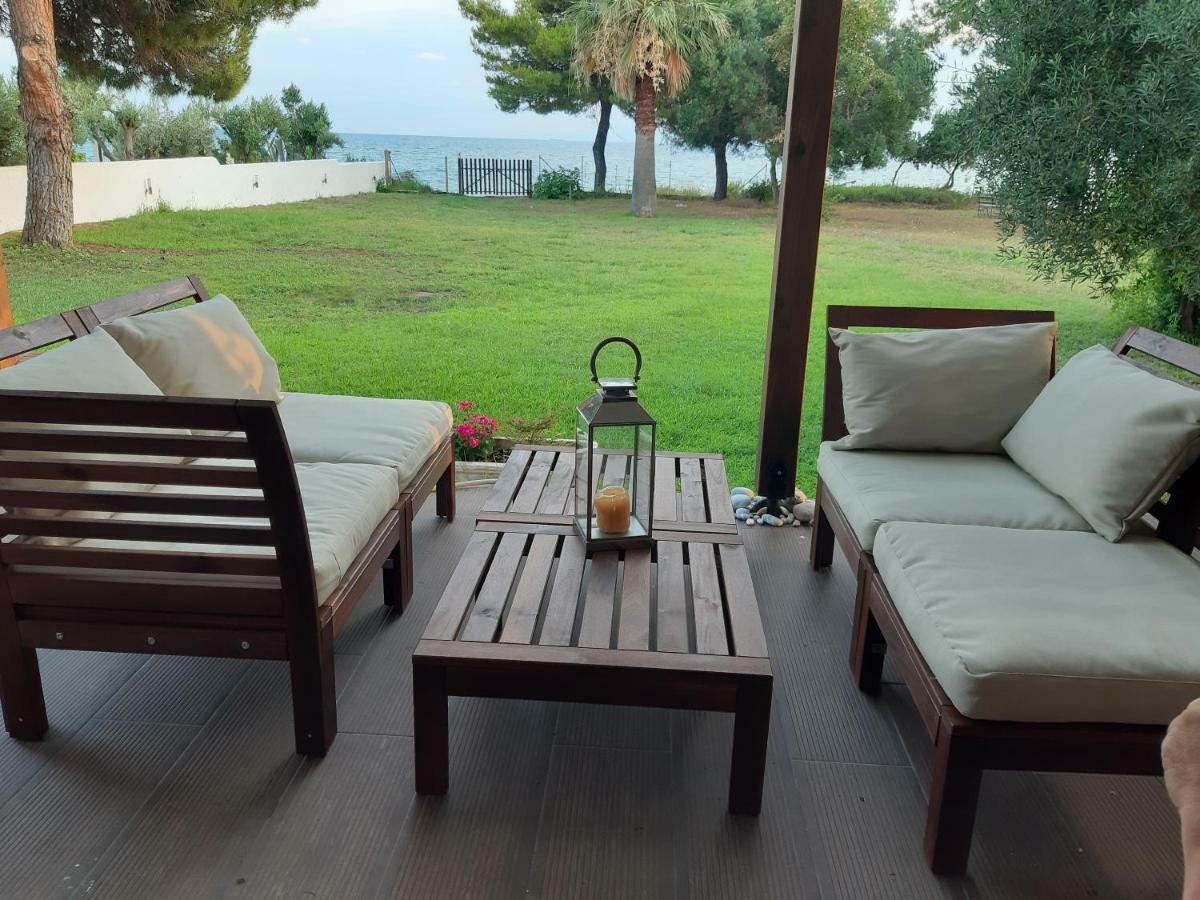 ניאה סקיוני Seafront Villa Joan מראה חיצוני תמונה